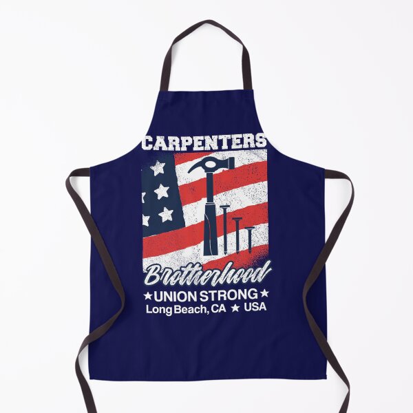 Item preview, Carpenters Brotherhood Union Strong, Long Beach, California designed and sold by Holiday-Art.