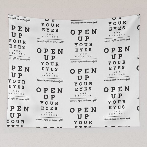Item preview, Open up your eyes and realize women's rights are human rights designed and sold by ForStrong.