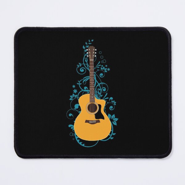 Item preview, Natural Auditorium Acoustic Guitar Flowering Vines designed and sold by nightsworthy.