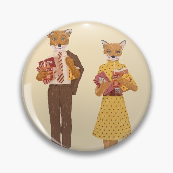 Item preview, Fantastic Mr. fox and Mrs. Fox Funny designed and sold by VINU-DESIGNS.