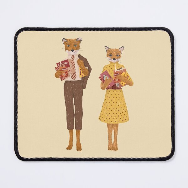 Item preview, Fantastic Mr. fox and Mrs. Fox Funny designed and sold by VINU-DESIGNS.