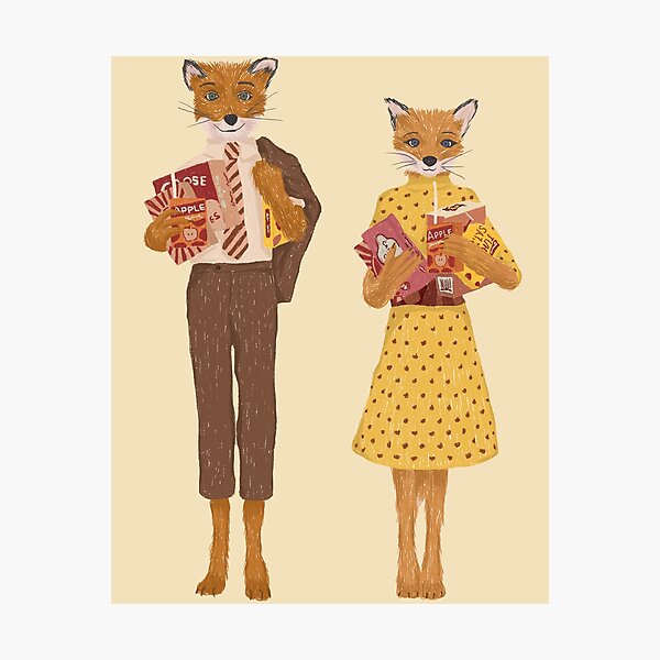 Item preview, Fantastique Monsieur Renard et Madame Renard Drôle designed and sold by VINU-DESIGNS.