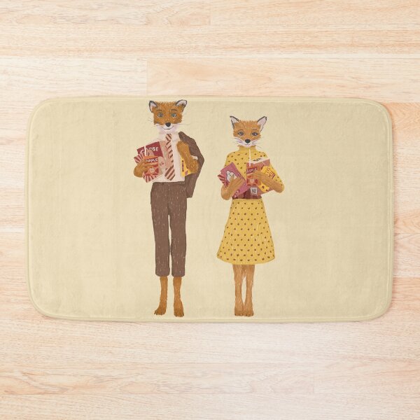 Item preview, Fantastic Mr. fox and Mrs. Fox Funny designed and sold by VINU-DESIGNS.