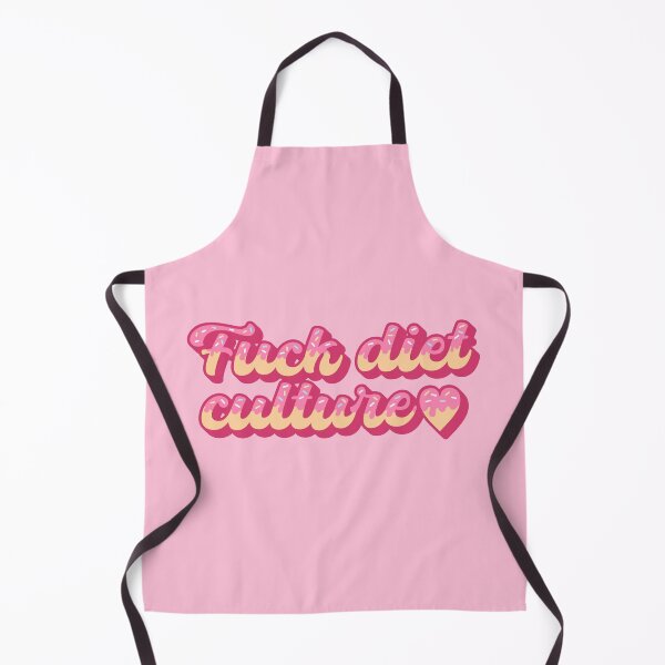 Item preview, F*ck Diet Culture Pink designed and sold by MadeByBeata.