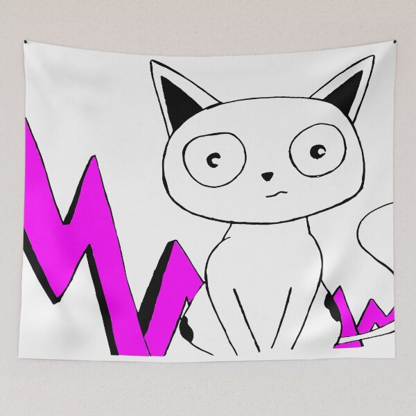 Item preview, Skeptical Cat designed and sold by mynameisiden.