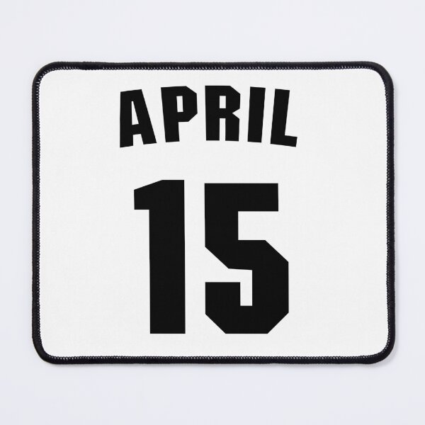 Item preview, Date of birth 15 April birthday gift sport design designed and sold by Panya-Design.