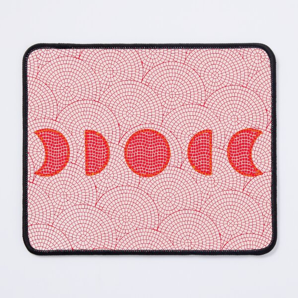 Item preview, Moon Phases Mosaic Red Pattern  designed and sold by NAYANA S KUMAR.