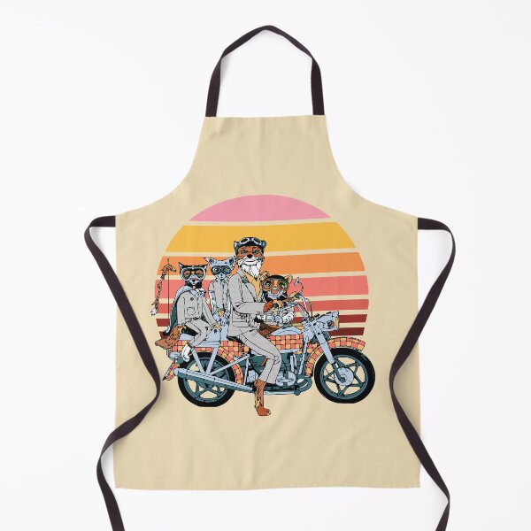 Item preview, Fantastic Mr. fox and family on a motorbike designed and sold by VINU-DESIGNS.