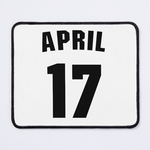 Item preview, Date of birth 17 April birthday gift sport design designed and sold by Panya-Design.