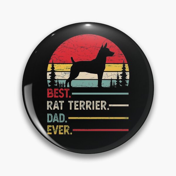 Item preview,  Vintage Best Rat Terrier Dad Ever designed and sold by rafaeltto.