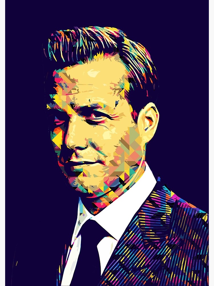 "Harvey Specter" Poster by roniajip Redbubble