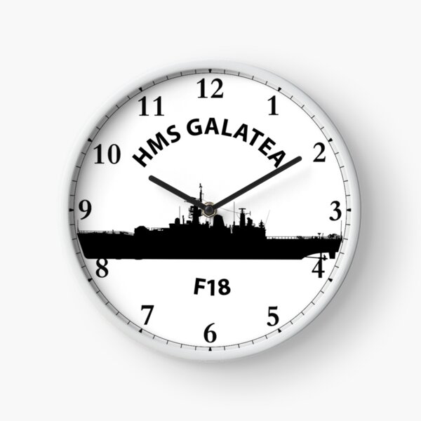 HMS Galatea - F18 - Ikara Leander Clock