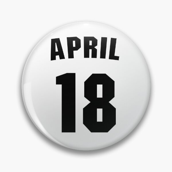 Item preview, Date of birth  18 April  birthday gift sport design designed and sold by Panya-Design.