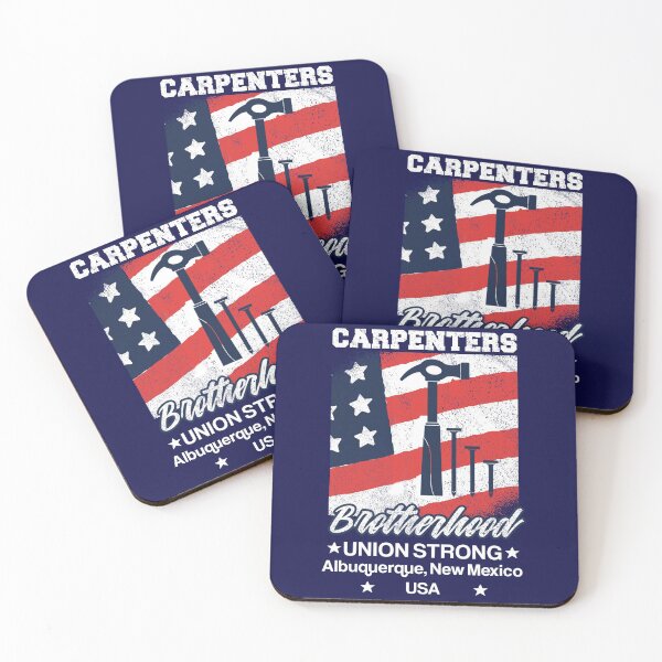 Item preview, Carpenters Brotherhood Union Strong, Albuquerque, New Mexico designed and sold by Holiday-Art.