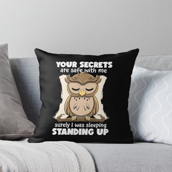 Item preview, Sleeping Owl Birl Lover Animal Lover Cute Owl Lover Funny Animal Pun designed and sold by Lambo-Designs.