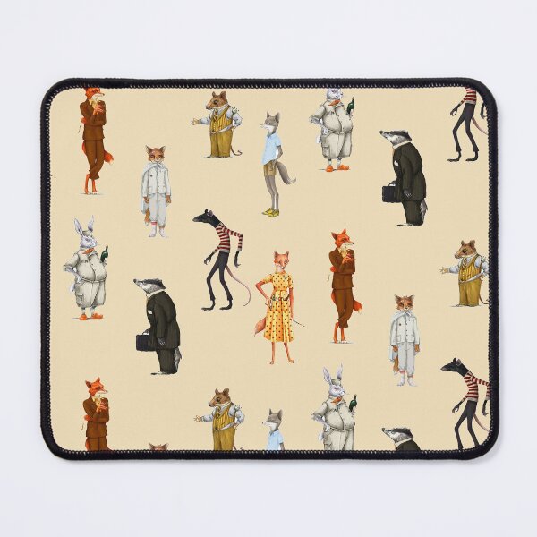 Item preview, Fantastic Mr. fox and Mrs. Fox Family Sticker pack designed and sold by VINU-DESIGNS.