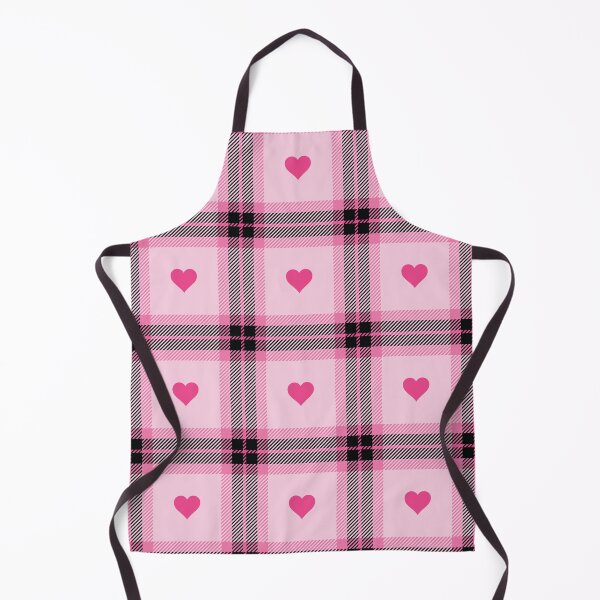 Item preview, Tartan Plaid Pink Hearts Pattern designed and sold by dass-art.