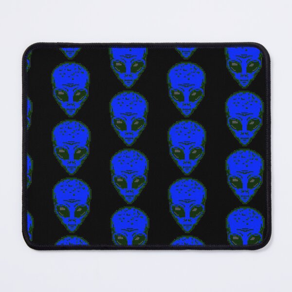 Item preview, Alien Head Blue Face designed and sold by Galactic-Arts.