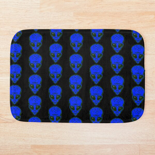 Item preview, Alien Head Blue Face designed and sold by Galactic-Arts.