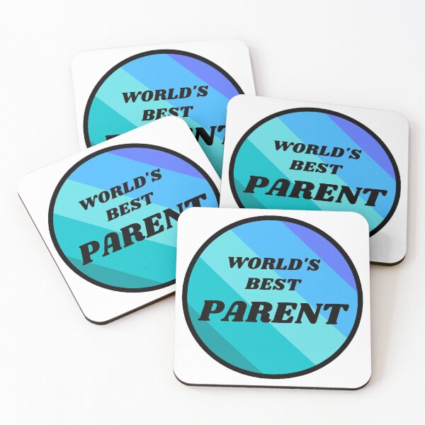 Item preview, Worlds best Parent BLUE designed and sold by HybrisStudio.
