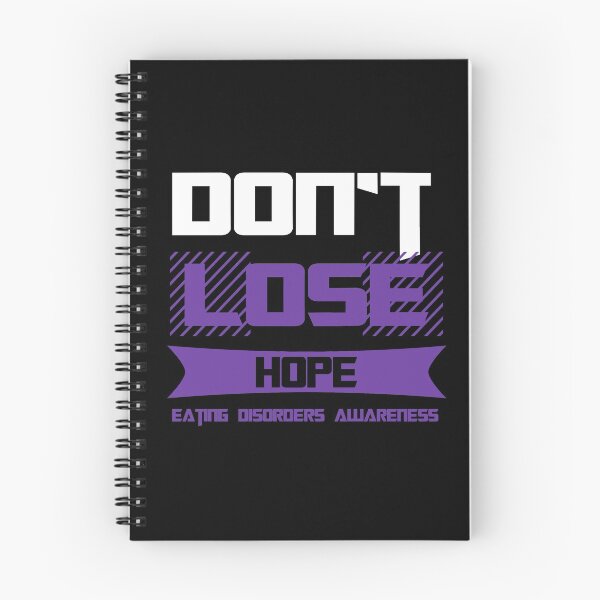 Item preview, Don't Lose Hope Eating Disorders Awareness designed and sold by Color-Sparkle.