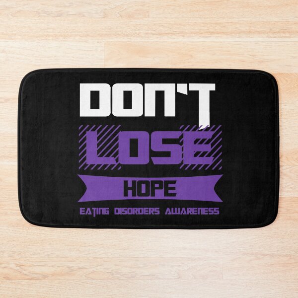 Item preview, Don't Lose Hope Eating Disorders Awareness designed and sold by Color-Sparkle.
