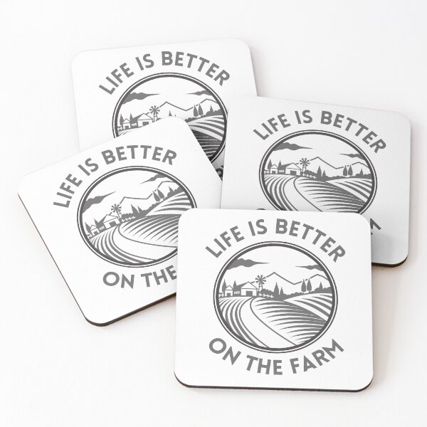 Item preview, Life Is Better On The Farm designed and sold by Snorg  Tees ⭐⭐⭐⭐⭐.