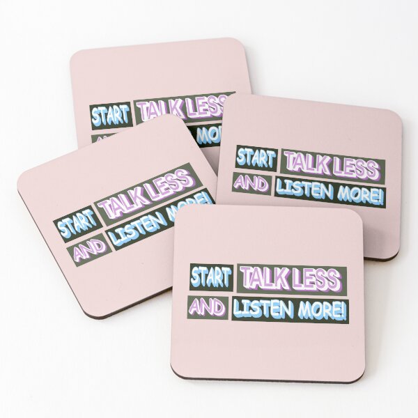 Item preview, Cute Expression Design "Talk Less". Buy Now designed and sold by Health And Fitness Posts e-Store.