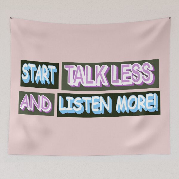 Item preview, Cute Expression Design "Talk Less". Buy Now designed and sold by Health And Fitness Posts e-Store.