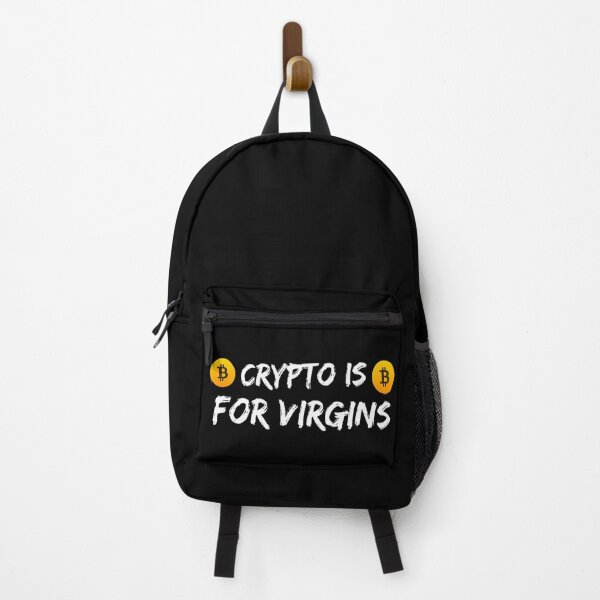 Item preview, Crypto is for virgin (Funny crypto meme) designed and sold by Slaystyle.