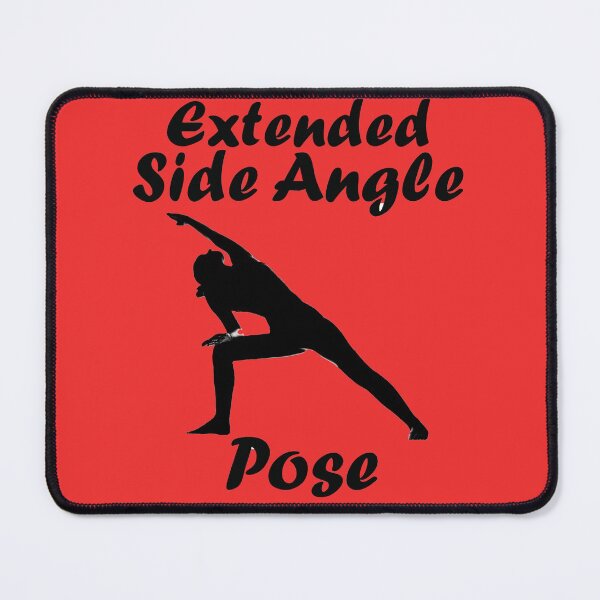 Item preview, Yoga Pose Extended Side Angle designed and sold by SadSacDesigns.