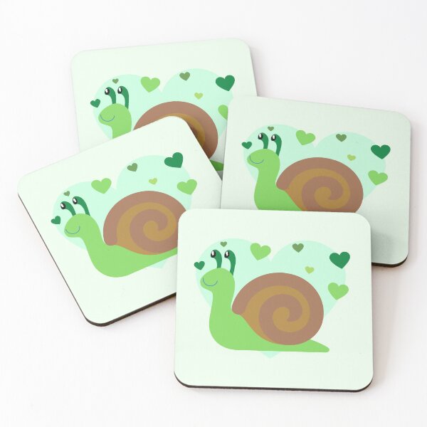 Item preview, Adorable snail with love hearts  designed and sold by LukjanovArt.