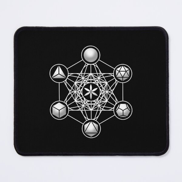 Item preview, Platonic Solids, Metatrons Cube, Cosmic Figures, Sacred Geometry, Flower of Life designed and sold by nitty-gritty.