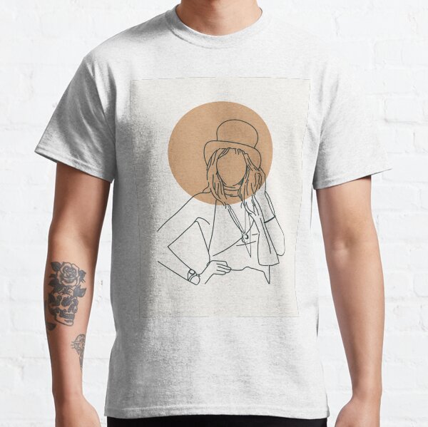 Stevie Nicks Line Art Classic T-Shirt