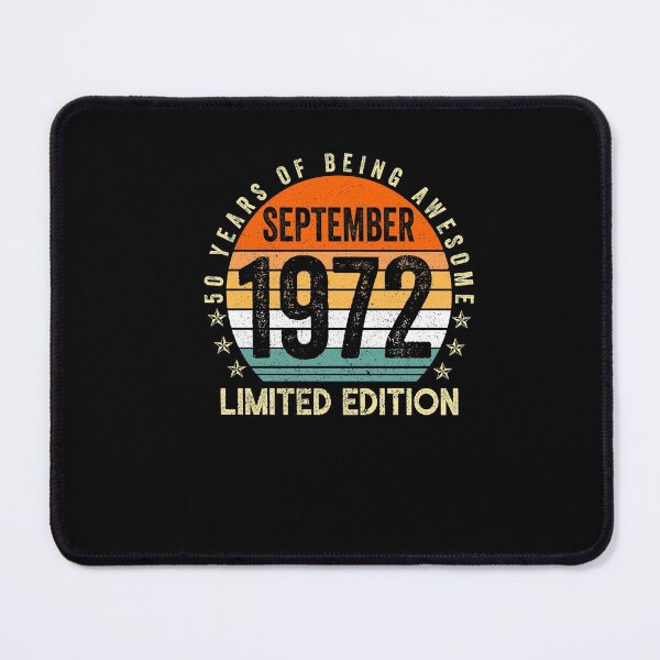 Item preview, 50 Years Of Being Awesome September 1972 50th Birthday Party designed and sold by Leslie Smith.