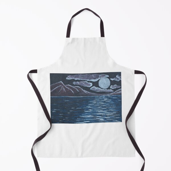 Item preview, Moon Reflecting on Water and Mountains designed and sold by lisavonbiela.