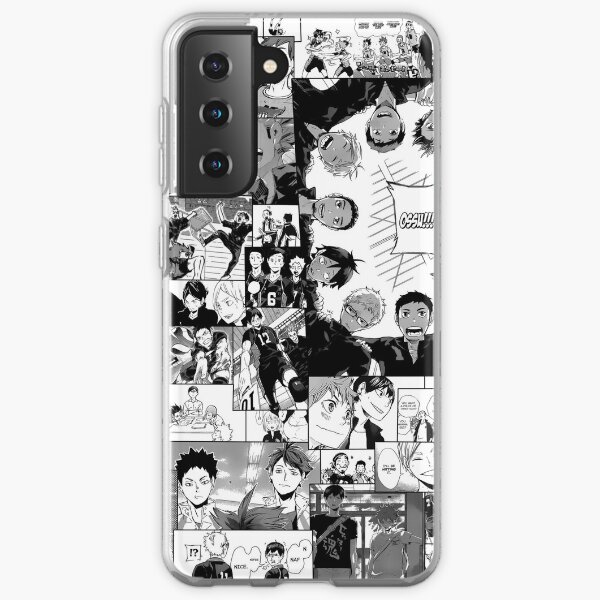 Haikyuu !! Collage de Karasuno Coque souple Samsung Galaxy