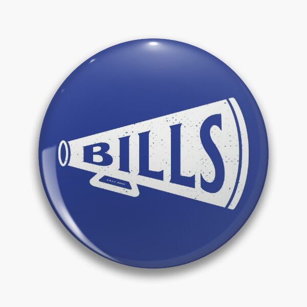 Bills - Vintage Buffalo (Red) - Buffalo Bills - Pin