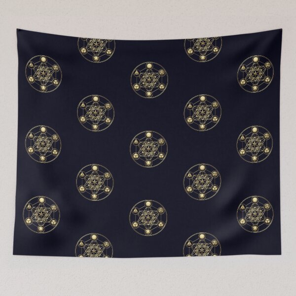 Item preview, Platonic Solids, Metatrons Cube, Flower of Life designed and sold by nitty-gritty.