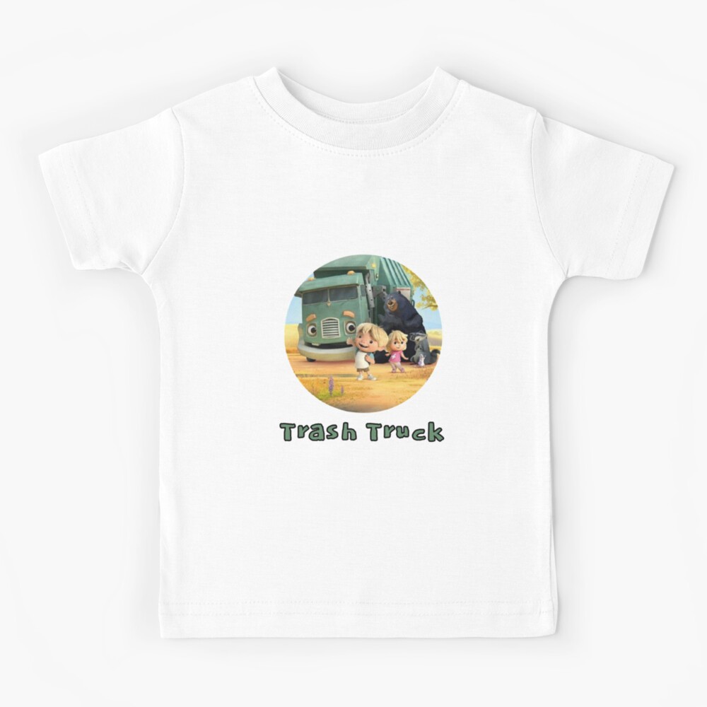 "Trash Truck Netflix animation movie" Kids TShirt for Sale by Hr29