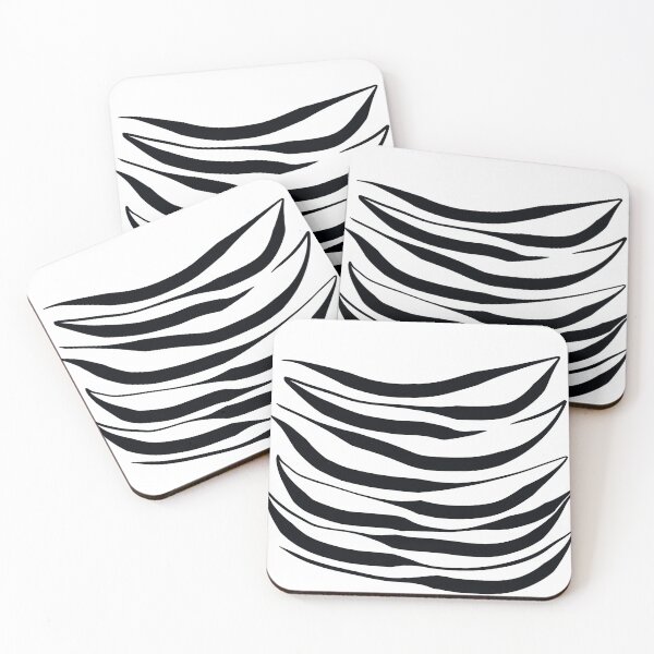 Item preview, Black and white zebra stripe pattern designed and sold by SJAPhoto.