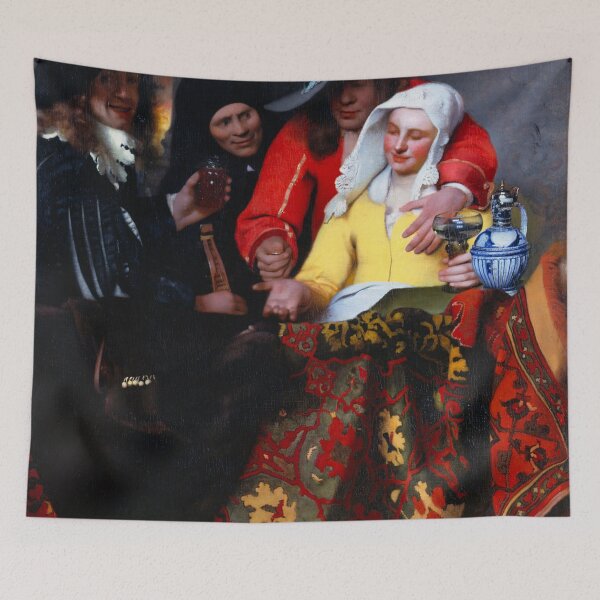 Item preview, THE PROCURESS, C. 1656, Johannes Vermeer designed and sold by Art Outlaws.