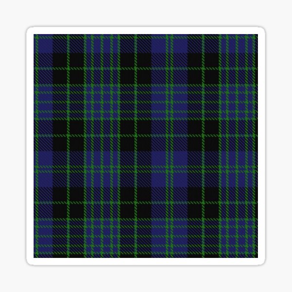 "Cargill clan surname last name Scottish Tartan " Sticker for Sale by