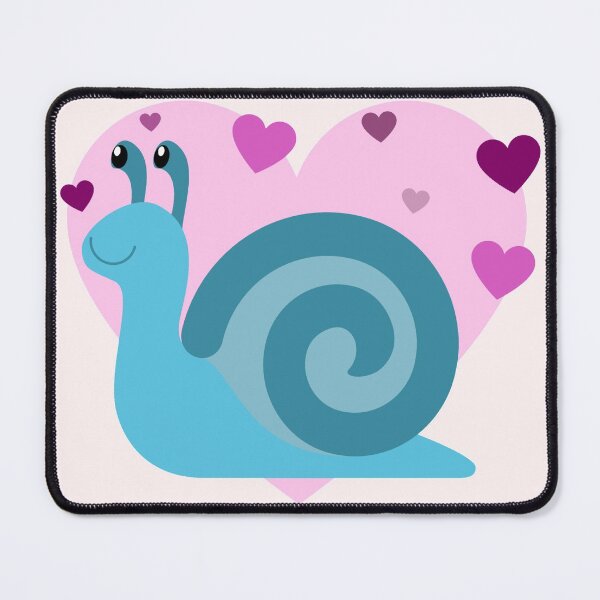 Item preview, Adorable snail with love hearts  designed and sold by LukjanovArt.