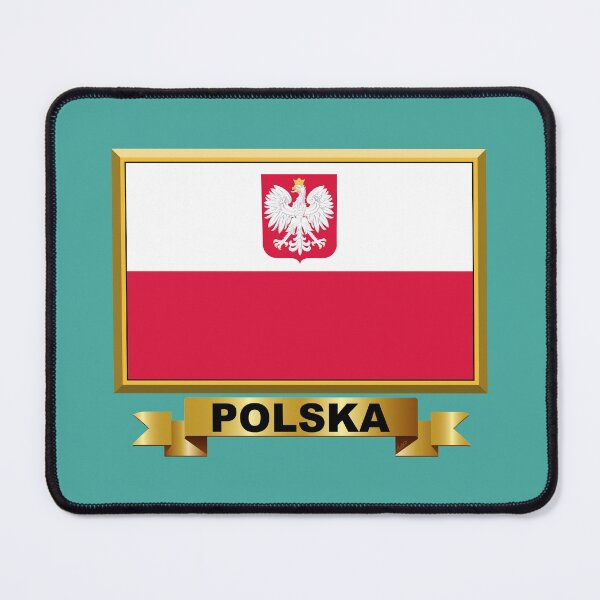 Item preview, POLISH State Flag Gifts, Masks, Stickers & Products (8) designed and sold by mpodger.
