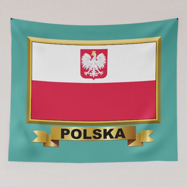 Item preview, POLISH State Flag Gifts, Masks, Stickers & Products (8) designed and sold by mpodger.