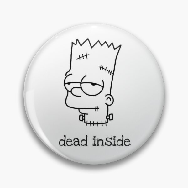 Item preview, Simpsons Dead Inside  designed and sold by Trixxy-Haxxy.