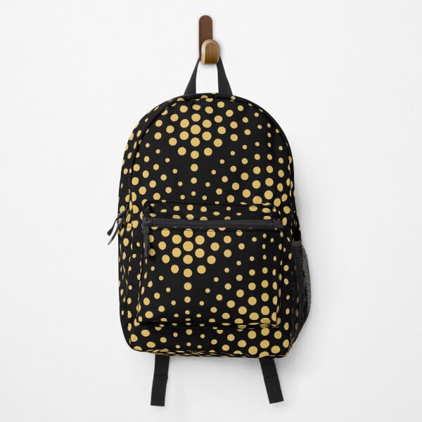 Item preview, Black and Yellow Polka Dot Scallop Pattern Pairs DE 2022 Trending Color Golden Appeal DE5382 designed and sold by ColorOfTheYears.