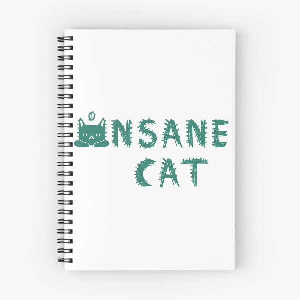 Item preview, Insane Cat typography designed and sold by M-Jame.