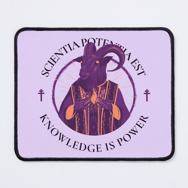 Item preview, Purple Baphomet, Rites Of Darkness, I'm A Satanist, Nyaphomet designed and sold by TAPHEIYN.